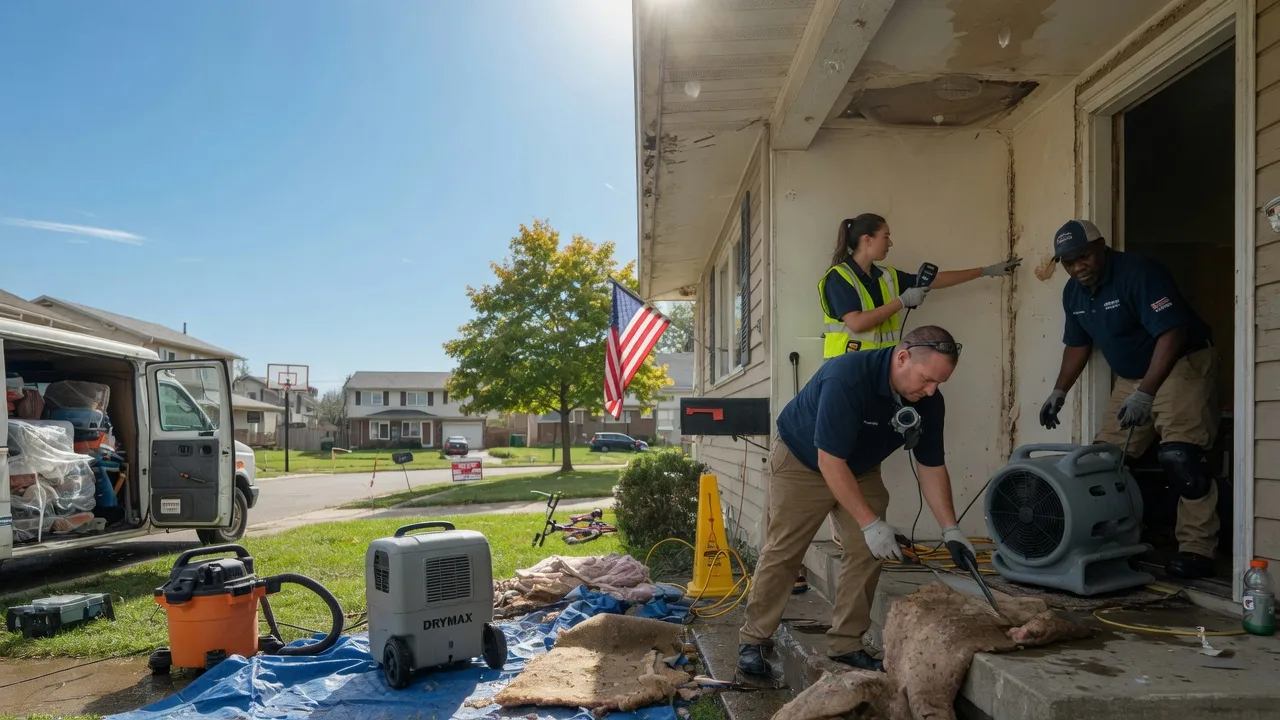 Water Damage Restoration in New Knoxville, OH near me